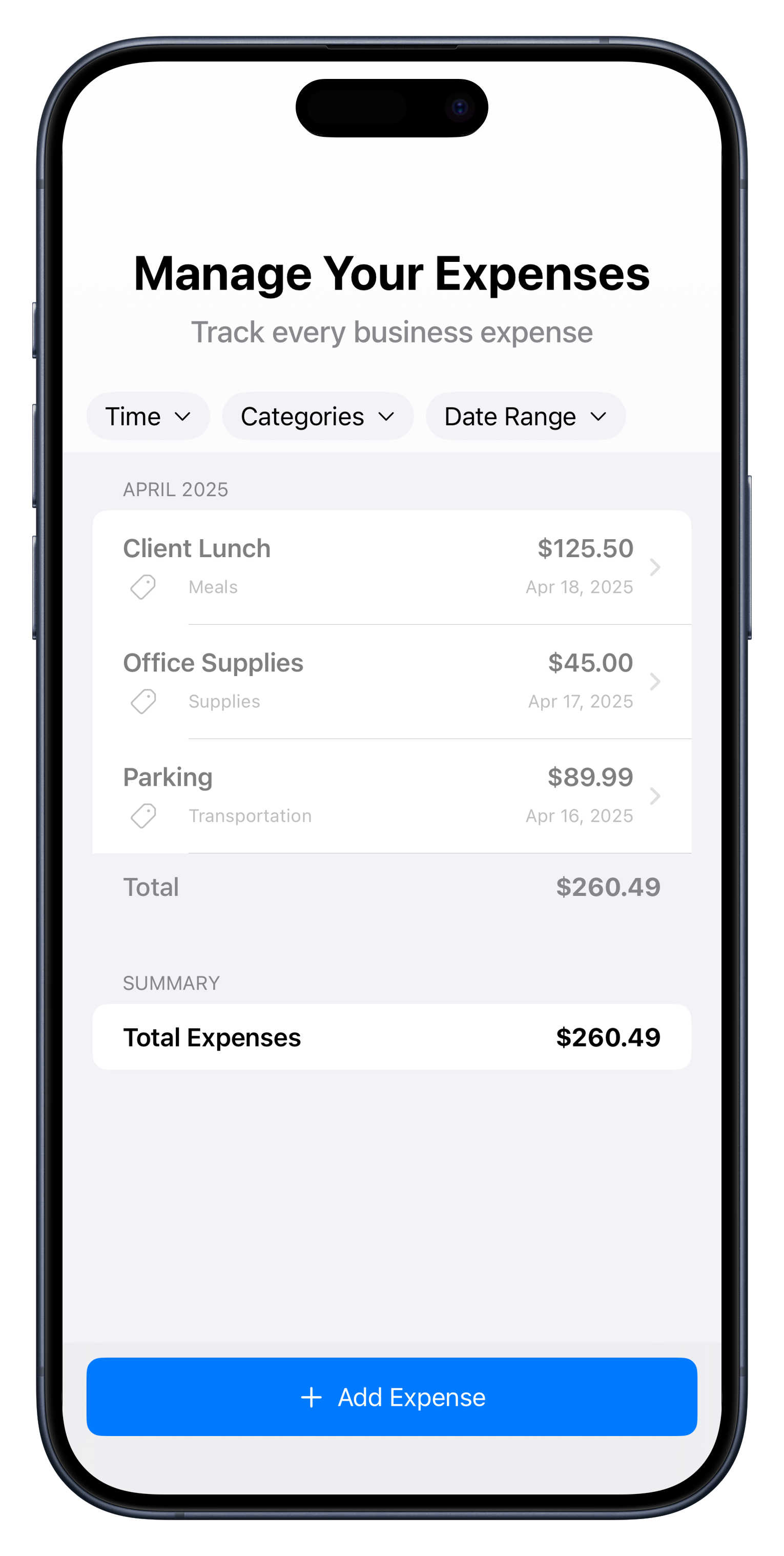 TripTab Expenses